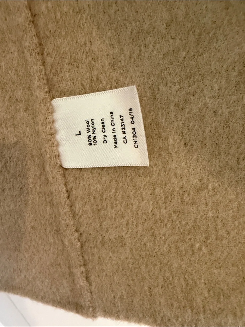 Talbots reversible open